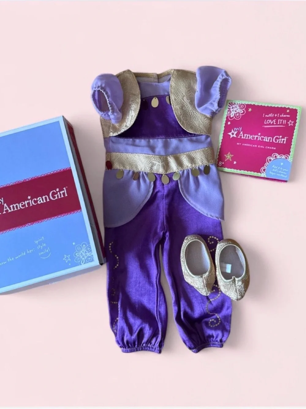 American Girl elegant purple